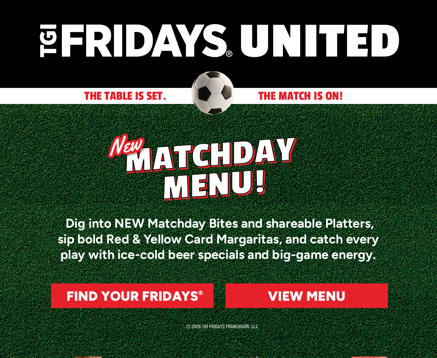 TGI Fridays: Eat Bold, Feel Good, Celebrate More