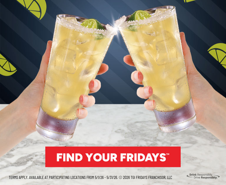 TGI Fridays: Eat Bold, Feel Good, Celebrate More